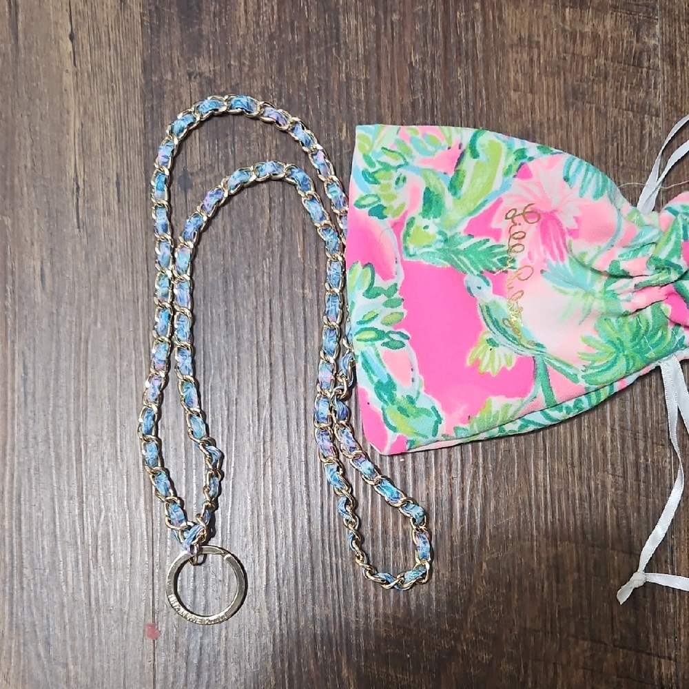Lilly Pulitzer Necklace/Keychain